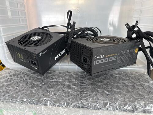 EVGA 1000 G2 PSV WITH SEASONIC FOCUS QM - 850 PSU