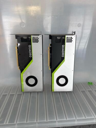 LOT OF 2 NVIDIA QUADRO RTX 4000