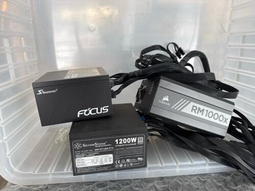 LOT OF 3 ASSORTED POWER UNITS