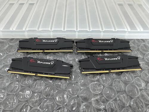 LOT OF 4 G.SKILL RIPJAW DDR4 - 3200 4x32GB