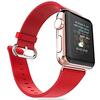 Apple horloge - 38mm metalen band met rood gecombineerd, artikel #943869, reguliere prijs Ã„ 759,- (Apple Watch - 38 mm Stainless Steel with Red Classic Band Item # 943869 Regular price Ã„759) - 2