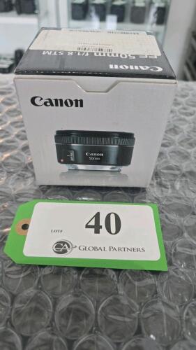 CANON EF 50mm F1.8 STM LENS