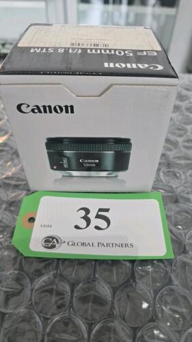 CANON EF 50mm F1.8 STM LENS