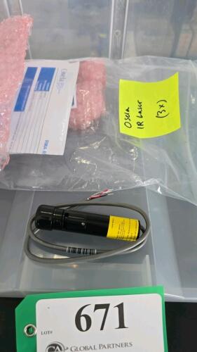 LOT OF 3, OSELA IR LASER SL-830-RT-C-RPP021ES