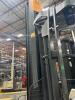 2017 CROWN RM6025-45 ELECTRIC STAND-UP REACH TRUCK WITH SIDE SHIFTER, 4,500 LBS CAPACITY, 36 VOLTS, 42&rdquo; FORKS, APPROX. MAST LOWERED: 140&rdquo;, HOURS: 12,165, SERIAL: 1A493658, UNIT #52 (GROUND LEVEL REMOVAL ONLY) - 6
