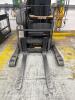 2017 CROWN RM6025-45 ELECTRIC STAND-UP REACH TRUCK WITH SIDE SHIFTER, 4,500 LBS CAPACITY, 36 VOLTS, 42&rdquo; FORKS, APPRO. MAST LOWERED: 140&rdquo;, SERIAL: 1A493657, UNIT #51 HOURS: 12097, (GROUND LEVEL REMOVAL ONLY) - 3