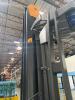 2017 CROWN RM6025-45 ELECTRIC STAND-UP REACH TRUCK WITH SIDE SHIFTER, 4,500 LBS CAPACITY, 36 VOLTS, 42&rdquo; FORKS, APPRO. MAST LOWERED: 140&rdquo;, SERIAL: 1A493657, UNIT #51 HOURS: 12097, (GROUND LEVEL REMOVAL ONLY) - 5
