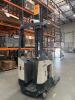 2017 CROWN RM6025-45 ELECTRIC STAND-UP REACH TRUCK WITH SIDE SHIFTER, 4,500 LBS CAPACITY, 36 VOLTS, 42&rdquo; FORKS, APPROX. MAST LOWERED: 140&rdquo;, Hrs: 13,244 SERIAL: 1A493656, UNIT #50 (GROUND LEVEL REMOVAL ONLY) - 4