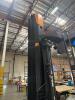 2017 CROWN RM6025-45 ELECTRIC STAND-UP REACH TRUCK WITH SIDE SHIFTER, 4,500 LBS CAPACITY, 36 VOLTS, 42&rdquo; FORKS, APPROX. MAST LOWERED: 140&rdquo;, Hrs: 13,244 SERIAL: 1A493656, UNIT #50 (GROUND LEVEL REMOVAL ONLY) - 10