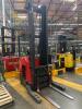 2012 RAYMOND 750-R45TT ELECTRIC STAND-UP REACH TRUCK, 4500 LBS CAPACITY, 36 VOLTS, APPROX., MAST LOWERED 137&rdquo;, 36 VOLTS, HRS: 15,391 SERIAL: 750-12-BB32293, UNIT #45 (GROUND LEVEL REMOVAL ONLY)