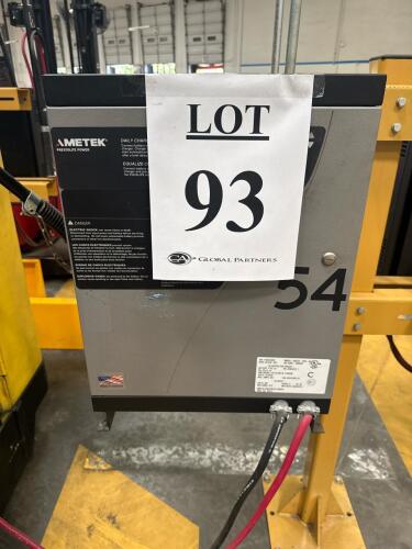 AMETEK ECLIPSE II PLUS FORKLIFT BATTERY CHARGER, MODEL: 900ES3&ndash;18SP-HE