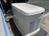 GENERAC GUARDIAN 22KW STANDBY GENERATOR WITH TRANSFER SWITCH AND SQUARE D DISCONNECT, (GAS) DELAY PICKUP MID OCTOBER - 2