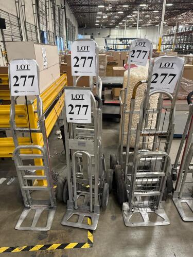 Lot (6) HAND TRUCKS