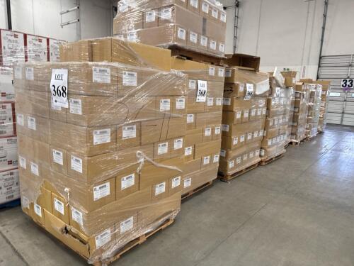 LOT 570. BOXES OF 500 each, 1.2 MIL CLEAR FLAT BOPP BAGS, SIZES: 20.&rdquo; X 30&rdquo; and 25&rdquo; X 30&rdquo;