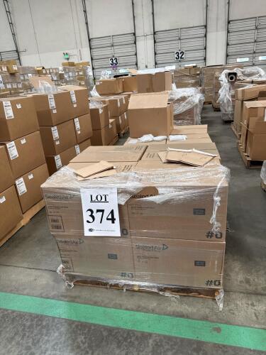 (10) Pallets of Assorted Content; Jiffy&reg; Padded Self-Seal Cushioned Mailers- 6"x10" 6 in. X 8-1/2 in. ANTI-STATIC SELF-SEAL BUBBLE OUT BAG (CASE) 15 in. X 17-1/2 in. SELF-SEAL BUBBLE OUT BAG (CASE) 7-1/4 in. X 11 in. KRAFT PADDED CORRUGATED PAPER MAILER (