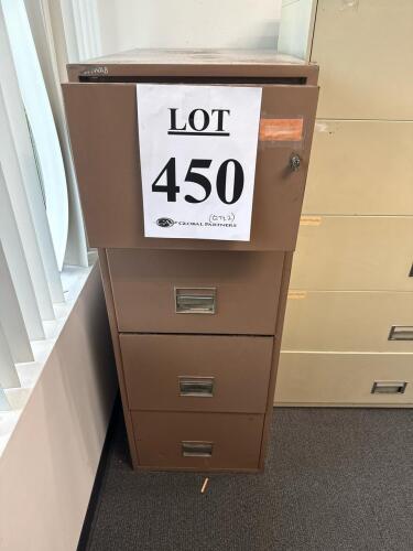 (2) Schwab Safe 4 Drawer Flammable Cabinets, LOCATION: 1ST FLOOR, DELAY PICKUP MID OCTOBER