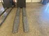 RAYMOND 8510 ELECTRIC RIDER PALLET JACK, 24V, 8&rsquo;FT FORKS, 6000 LBS MAX, Hrs: 1337, SERIAL: 851-17-14596, UNIT #5 - 3