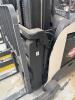 2017 CROWN RM6025-45 ELECTRIC STAND-UP REACH TRUCK WITH SIDE SHIFTER, 4,500 LBS CAPACITY, 36 VOLTS, 42&rdquo; FORKS, APPROX. MAST LOWERED: 140&rdquo;, Hrs: 2344, SERIAL: 1A488308, UNIT #12 (GROUND LEVEL REMOVAL ONLY) - 4