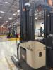 2017 CROWN RM6025-45 ELECTRIC STAND-UP REACH TRUCK WITH SIDE SHIFTER, 4,500 LBS CAPACITY, 36 VOLTS, 42&rdquo; FORKS, APPROX. MAST LOWERED: 140&rdquo;, Hrs: 2344, SERIAL: 1A488308, UNIT #12 (GROUND LEVEL REMOVAL ONLY) - 6