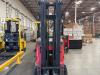 2007 RAYMOND 420-C40TT ELECTRIC STAND-UP FORKLIFT, 4000 LBS CAPACITY, 36 VOLTS, SERIAL: 420-07-14024, UNIT #22, (DELAY PICKUP MID-OCTOBER) (GROUND LEVEL REMOVAL ONLY) - 4
