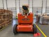 JLG 45 ELECTRIC BOOM LIFT, HORIZONTAL REACH: 22.7 FT, MAX PLATFORM HEIGHT :45 FT, MAX CAPACITY: 500 LBS, WITH LESTRONIC II BATTERY CHARGER, YEAR: 1999, HRS: 663, SERIAL: 094143-0300043371, (BOOM LIFT WON&rsquo;T TRAVEL BUT BOOM WILL EXTEND OUT) (GROUND LEVEL - 9