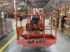 JLG 45 ELECTRIC BOOM LIFT, HORIZONTAL REACH: 22.7 FT, MAX PLATFORM HEIGHT :45 FT, MAX CAPACITY: 500 LBS, WITH LESTRONIC II BATTERY CHARGER, YEAR: 1999, HRS: 663, SERIAL: 094143-0300043371, (BOOM LIFT WON&rsquo;T TRAVEL BUT BOOM WILL EXTEND OUT) (GROUND LEVEL - 19