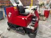 FACTORY CAT XR 40-C 40-iINCH RIDE ON SCRUBBER, HOURS: 385, 36 VOLTS, WITH POWER CAT CHARGER, SERIAL: 58111, (DELAY PICKUP MID-OCTOBER)