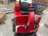 FACTORY CAT XR 40-C 40-iINCH RIDE ON SCRUBBER, HOURS: 385, 36 VOLTS, WITH POWER CAT CHARGER, SERIAL: 58111, (DELAY PICKUP MID-OCTOBER) - 2