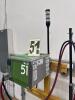 ECO E973C-42 FORKLIFT BATTERY CHARGER WITH METAL STAND (Delay Pickup Mid October), (BUYER NEEDS TO CUT BOLTS) - 5