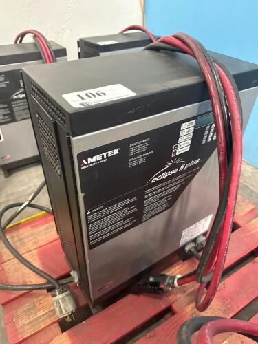 AMETEK ECLIPSE II PLUS FORKLIFT BATTERY CHARGER, MODEL: 900ES3&ndash;18SP-HE