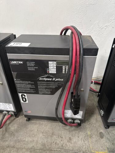 AMETEK ECLIPSE II PLUS FORKLIFT BATTERY CHARGER, MODEL: 900ES3&ndash;18SP-HE