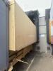 Industrial Stationary Trash Compactor, Approx. 64" x 60" Chamber ((DELAY PICKUP MID-OCTOBER) Bolted to the ground and welded to loading dock), (BUYER NEEDS TO CUT BOLTS and un- welded) - 8