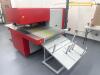 MTEX NS MULTI 800 LB Industrial Sheet-fed UV Inkjet Printer, includes automatic sheet feeder and controller, 2024 model year, 950 kg (2094 lbs) main unit weight, power: 120V AC &plusmn;10% (printer), 230V AC &plusmn;10% (feeder), compressed air: 150L/min (feeder), dime - 3