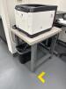 KYOCERA FS-C5150DN COLOR PRINTER WITH SMALL TABLE, LOCATION: IN ROOM WITH MTEX PRINTER) - 3