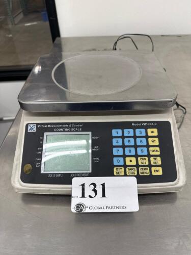 VIRTUAL MEASUREMENTS AND CONTROL COUNTING SCALE, MODEL: VW-330-C
