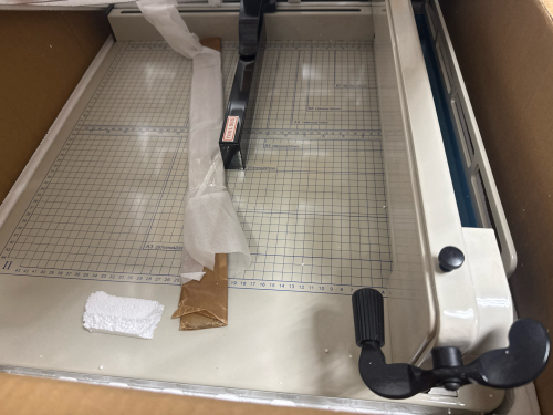 858A3+ Heavy-Duty Guillotine Paper Cutter, Manual, A3+ Size, Original Box