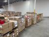 Lot (20) Pallets ASST&rsquo;D: TIN CANS, ROUND CLEAR PVC AND STEEL CANS, RED BASKET BOXES, SILVERl,RED CORRUGATED TUCK TOP BOXES, PINK PREMIUM AUTOMATIC BAKERY BOXES,SHINK BAGS, WHITE STACKABLE DELI BOXES, BLACK GLOSS LUC GIFT BOXES, PERMASEAL, CLEAR PLASTIC TU - 2