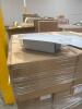 Lot (20) Pallets ASST&rsquo;D: TIN CANS, ROUND CLEAR PVC AND STEEL CANS, RED BASKET BOXES, SILVERl,RED CORRUGATED TUCK TOP BOXES, PINK PREMIUM AUTOMATIC BAKERY BOXES,SHINK BAGS, WHITE STACKABLE DELI BOXES, BLACK GLOSS LUC GIFT BOXES, PERMASEAL, CLEAR PLASTIC TU - 3