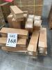 Lot (20) Pallets ASST&rsquo;D: TIN CANS, ROUND CLEAR PVC AND STEEL CANS, RED BASKET BOXES, SILVERl,RED CORRUGATED TUCK TOP BOXES, PINK PREMIUM AUTOMATIC BAKERY BOXES,SHINK BAGS, WHITE STACKABLE DELI BOXES, BLACK GLOSS LUC GIFT BOXES, PERMASEAL, CLEAR PLASTIC TU - 9