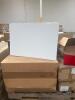 Lot (20) Pallets ASST&rsquo;D: TIN CANS, ROUND CLEAR PVC AND STEEL CANS, RED BASKET BOXES, SILVERl,RED CORRUGATED TUCK TOP BOXES, PINK PREMIUM AUTOMATIC BAKERY BOXES,SHINK BAGS, WHITE STACKABLE DELI BOXES, BLACK GLOSS LUC GIFT BOXES, PERMASEAL, CLEAR PLASTIC TU - 47