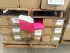 Lot (20) Pallets ASST&rsquo;D: TIN CANS, ROUND CLEAR PVC AND STEEL CANS, RED BASKET BOXES, SILVERl,RED CORRUGATED TUCK TOP BOXES, PINK PREMIUM AUTOMATIC BAKERY BOXES,SHINK BAGS, WHITE STACKABLE DELI BOXES, BLACK GLOSS LUC GIFT BOXES, PERMASEAL, CLEAR PLASTIC TU - 49