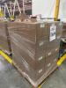 Lot (21) PALLETS OF PINK PREMIUM EASY FOLD BAKERY BOXES, RED HEAVY CARBOARD BASKET TRAYS, ORANGE HI GLOSD GIFT BOXES, PINK/WHITE EASY SETUP PINK STRIP PASTRY BOXES, PINK/WHITE PRW AUTOMATIC PINK STRP CAKE BOXES, HOT PINK GLOSS PARTY BAGS, TWO PIECE DONUT - 14
