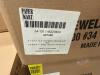 Lot (21) PALLETS OF PINK PREMIUM EASY FOLD BAKERY BOXES, RED HEAVY CARBOARD BASKET TRAYS, ORANGE HI GLOSD GIFT BOXES, PINK/WHITE EASY SETUP PINK STRIP PASTRY BOXES, PINK/WHITE PRW AUTOMATIC PINK STRP CAKE BOXES, HOT PINK GLOSS PARTY BAGS, TWO PIECE DONUT - 32