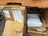 Lot (21) PALLETS OF PINK PREMIUM EASY FOLD BAKERY BOXES, RED HEAVY CARBOARD BASKET TRAYS, ORANGE HI GLOSD GIFT BOXES, PINK/WHITE EASY SETUP PINK STRIP PASTRY BOXES, PINK/WHITE PRW AUTOMATIC PINK STRP CAKE BOXES, HOT PINK GLOSS PARTY BAGS, TWO PIECE DONUT - 37
