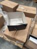 (10) PALLETS OF ASSORTED CONTENT SCREW TOP JARS 4 in. X 4 in. KRAFT HEAVY WALL GIFT BOX LID 3-1/2 in. X 3-1/2 in. X 4-1/2 in. KRAFT SQ GIFT BOX W/CAP & BOW 14 in. X 24 in. 100 GA. SHRINK BAG 9 ft. X 400 ft. 1 MIL CLEAR POLYETHYLENE SHEETING 10 in. X 10 i - 7
