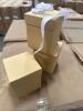 (10) PALLETS OF ASSORTED CONTENT SCREW TOP JARS 4 in. X 4 in. KRAFT HEAVY WALL GIFT BOX LID 3-1/2 in. X 3-1/2 in. X 4-1/2 in. KRAFT SQ GIFT BOX W/CAP & BOW 14 in. X 24 in. 100 GA. SHRINK BAG 9 ft. X 400 ft. 1 MIL CLEAR POLYETHYLENE SHEETING 10 in. X 10 i - 13