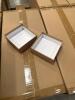 (10) PALLETS OF ASSORTED CONTENT SCREW TOP JARS 4 in. X 4 in. KRAFT HEAVY WALL GIFT BOX LID 3-1/2 in. X 3-1/2 in. X 4-1/2 in. KRAFT SQ GIFT BOX W/CAP & BOW 14 in. X 24 in. 100 GA. SHRINK BAG 9 ft. X 400 ft. 1 MIL CLEAR POLYETHYLENE SHEETING 10 in. X 10 i - 15
