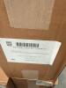 (8) PALLETS OF ASSORTED CONTENT 8 in. X 8 in. X 3-1/2 in. CHOCOLATE PINSTRIPE KRAFT TINT GIFT BOX 13-1/8 in. X 11-3/8 in. X 1-1/2 in. PINE 4 COMPARTMENT RECT WOOD TR 8-7/8 in. X 9-7/8 in. X 7/8 in. MATTE WHITE 12 MINI COUNT CUPCAKE INSERT 8-7/8 in. X 6- - 7