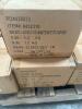 (8) PALLETS OF ASSORTED CONTENT 6 in. X 4 in. X 4 in. KRAFT PINSTRIPE GABLE BOX 10 in. X 10 in. WHITE LUX FLD-UP GIFT BX LID DESCRIPTION: 9" x 9"x 3" WHITE CAKE BOX DESCRIPTION:10" X 10" X 4" WHITE CAKE BOX 8 in. X 8 in. X 3-1/2 in. CHOCOLATE PINSTRIPE K - 15