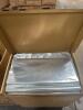 (8) PALLETS OF ASSORTED CONTENT 6 in. X 4 in. X 4 in. KRAFT PINSTRIPE GABLE BOX 10 in. X 10 in. WHITE LUX FLD-UP GIFT BX LID DESCRIPTION: 9" x 9"x 3" WHITE CAKE BOX DESCRIPTION:10" X 10" X 4" WHITE CAKE BOX 8 in. X 8 in. X 3-1/2 in. CHOCOLATE PINSTRIPE K - 16